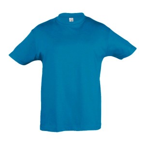 T-SHIRT M/MANGA REGENT KIDS AQUA